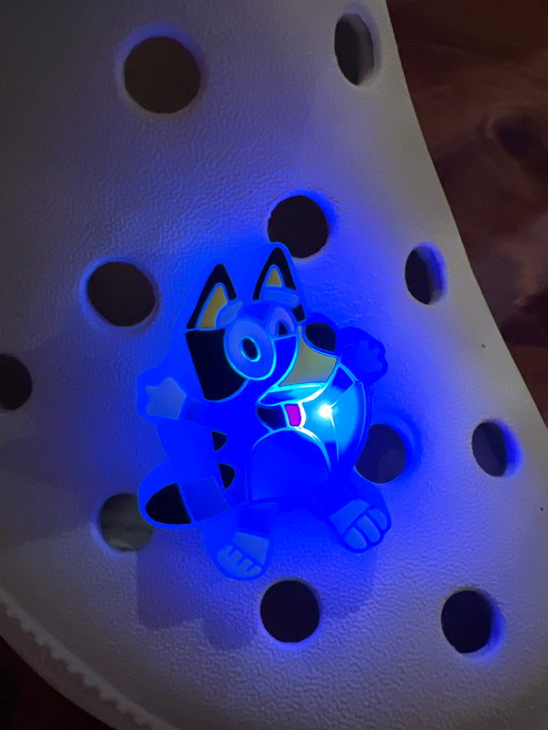 LED Croc Charms