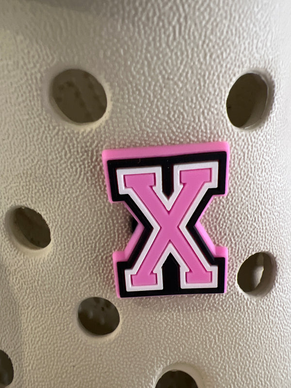 Letter/Number Croc Charms