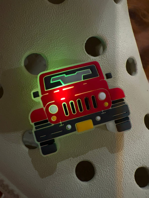 LED Croc Charms