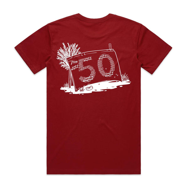 Lords of Grogtown - “Fifty years of Finke” - AS Colour Staple Tee
