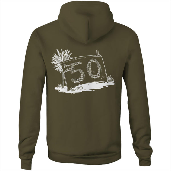 Lords of Grogtown - “Fifty years of Finke” - AS Colour - Stencil Hood