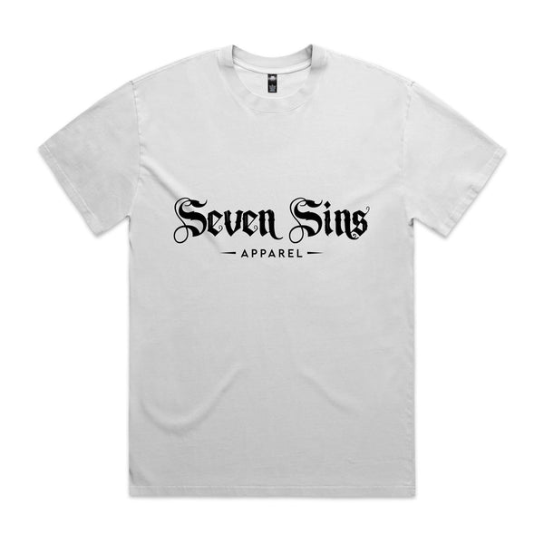 “Seven Sins” Heavy Faded Tee
