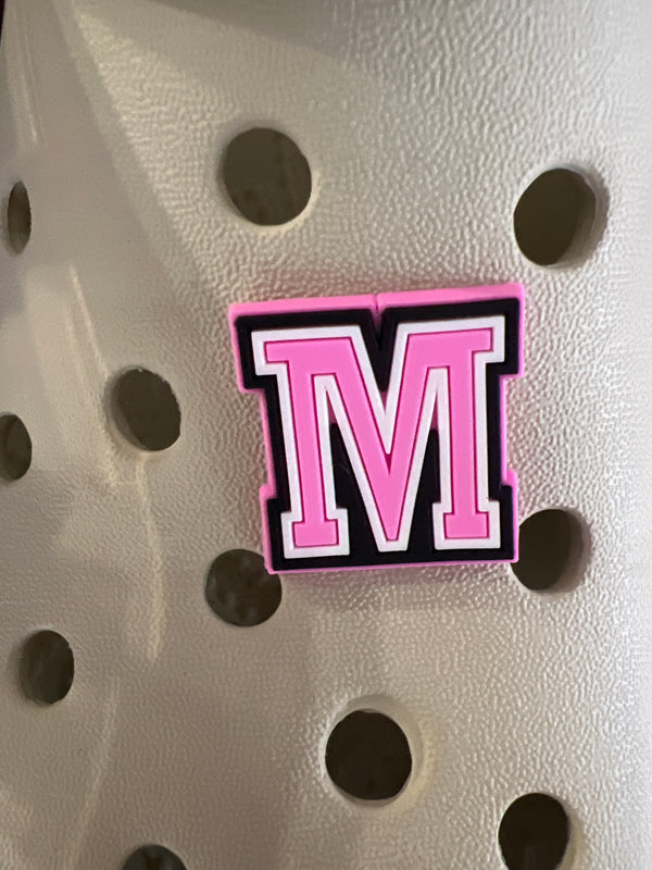 Letter/Number Croc Charms