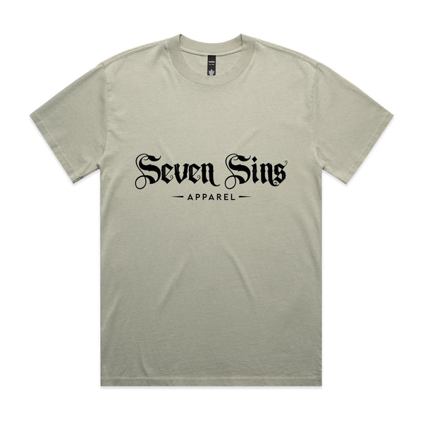 “Seven Sins” Heavy Faded Tee