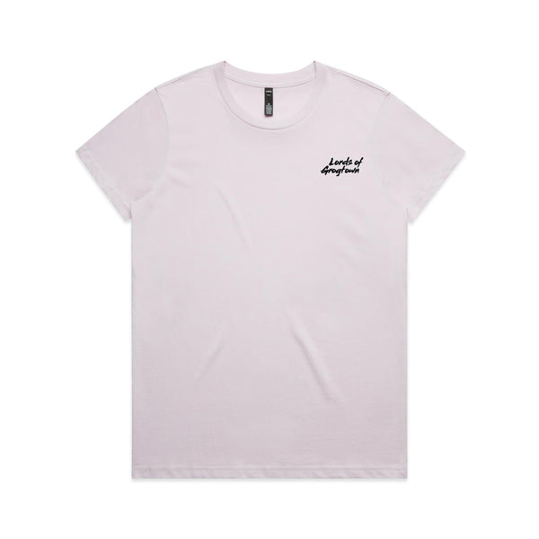 Lords of Grogtown - “Fifty years of Finke” - AS Colour Women's Maple Tee - Black Logo