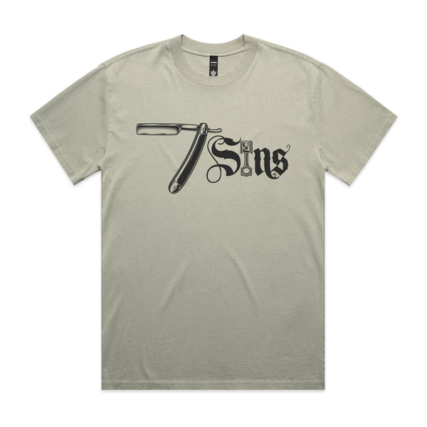“Razor” Heavy Faded Tee