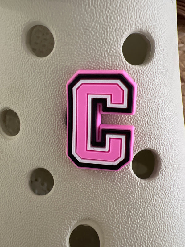 Letter/Number Croc Charms