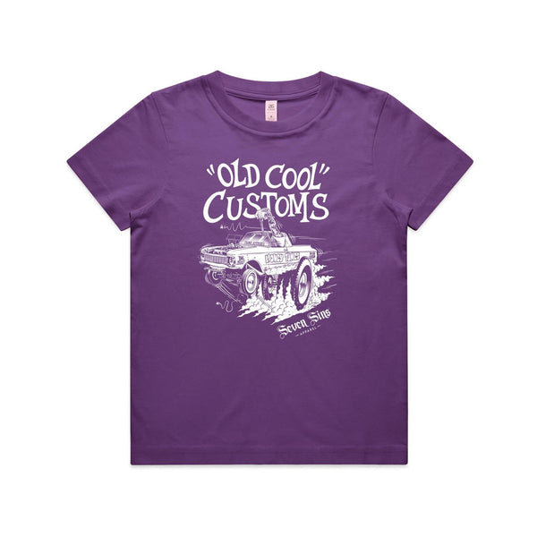 Kid’s “Old Cool Customs” AS Colour - Youth Staple Tee