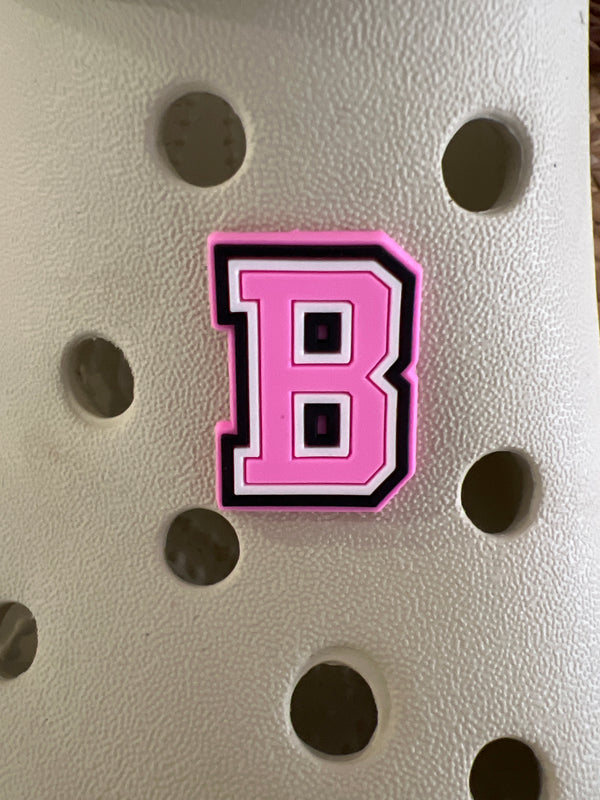 Letter/Number Croc Charms