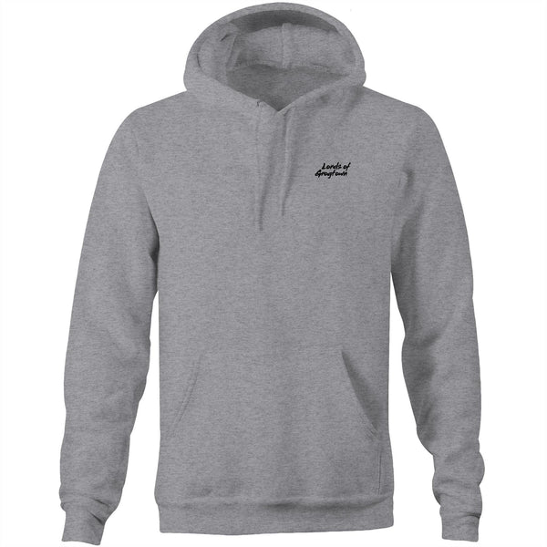 Lords of Grogtown - “Fifty years of Finke” - AS Colour - Stencil Hood - Black logo