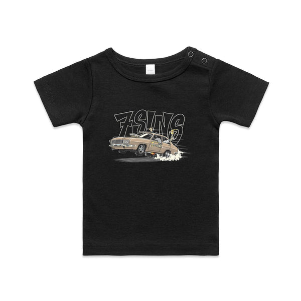 Shorty “Sin-tura” - AS Colour - Organic Infant Wee Tee