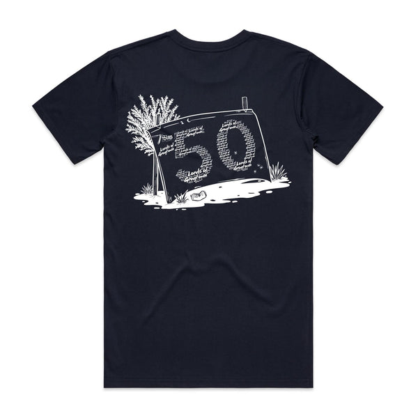 Lords of Grogtown - “Fifty years of Finke” - AS Colour Staple Tee