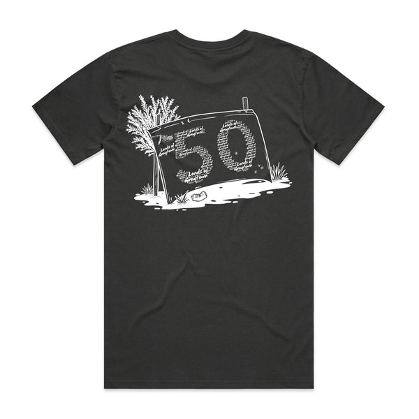 Lords of Grogtown - “Fifty years of Finke” - AS Colour Staple Tee