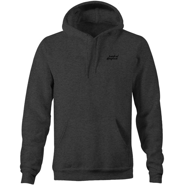 Lords of Grogtown - “Fifty years of Finke” - AS Colour - Stencil Hood - Black logo