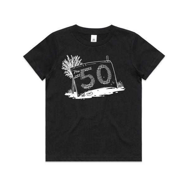 Lords of Grogtown - “Fifty years of Finke” - AS Colour - Youth Staple Tee