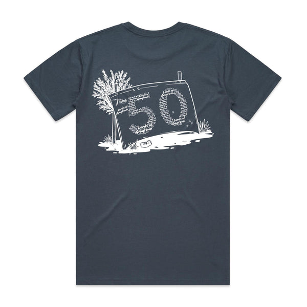 Lords of Grogtown - “Fifty years of Finke” - AS Colour Staple Tee