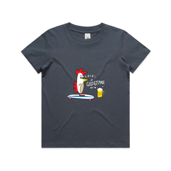 Youth - Lords of Grogtown 🍻 "Skateboard Colour" Tee