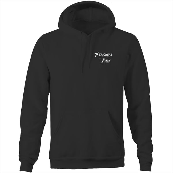 Men’s “Trickfab” AS Colour Stencil - Pocket Hoodie Sweatshirt