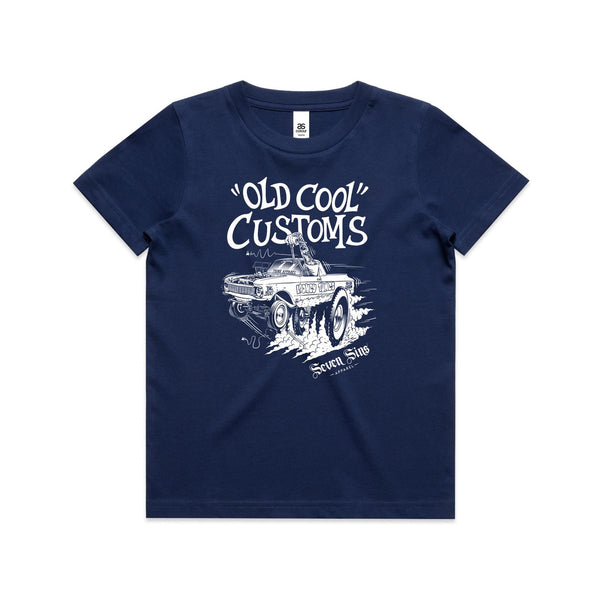 Kid’s “Old Cool Customs” AS Colour - Youth Staple Tee