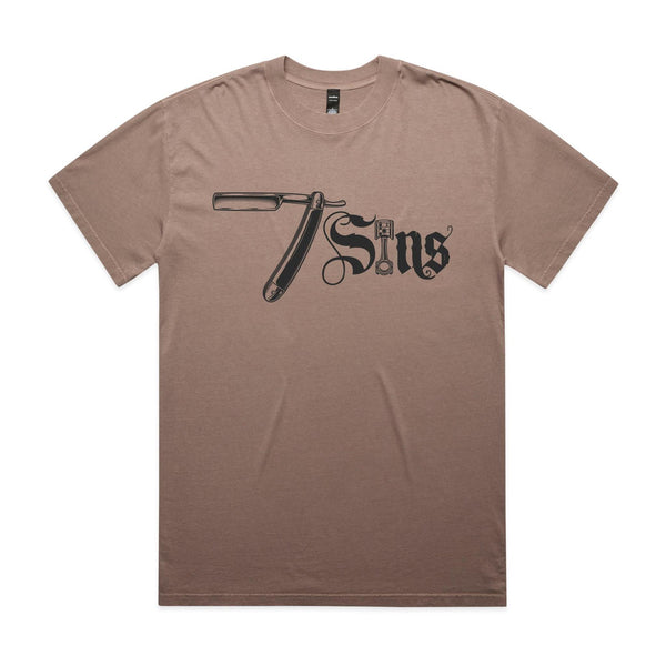 “Razor” Heavy Faded Tee