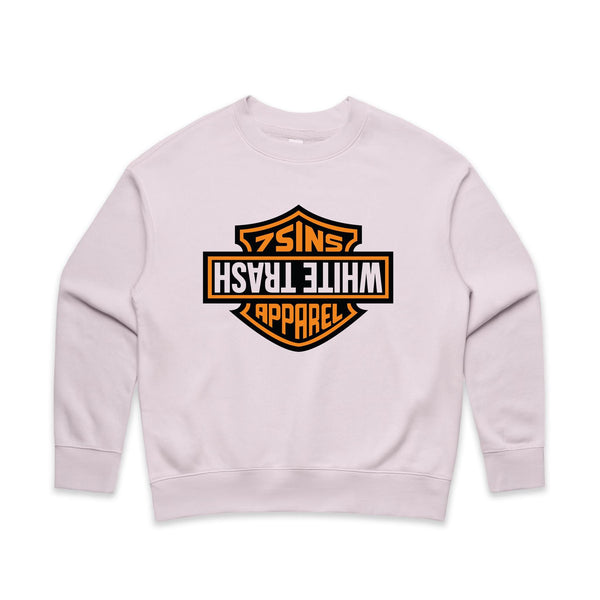 Women’s “Tommy Lee” (dark logo) Relax Crew