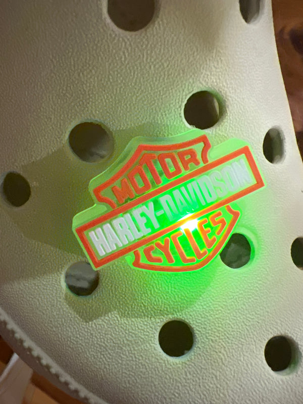 LED Croc Charms