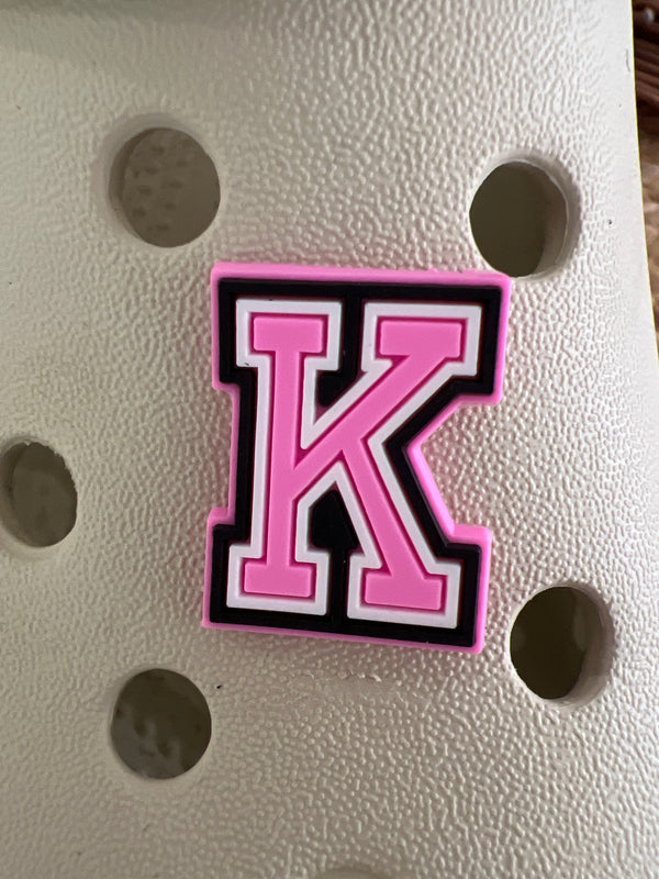 Letter/Number Croc Charms