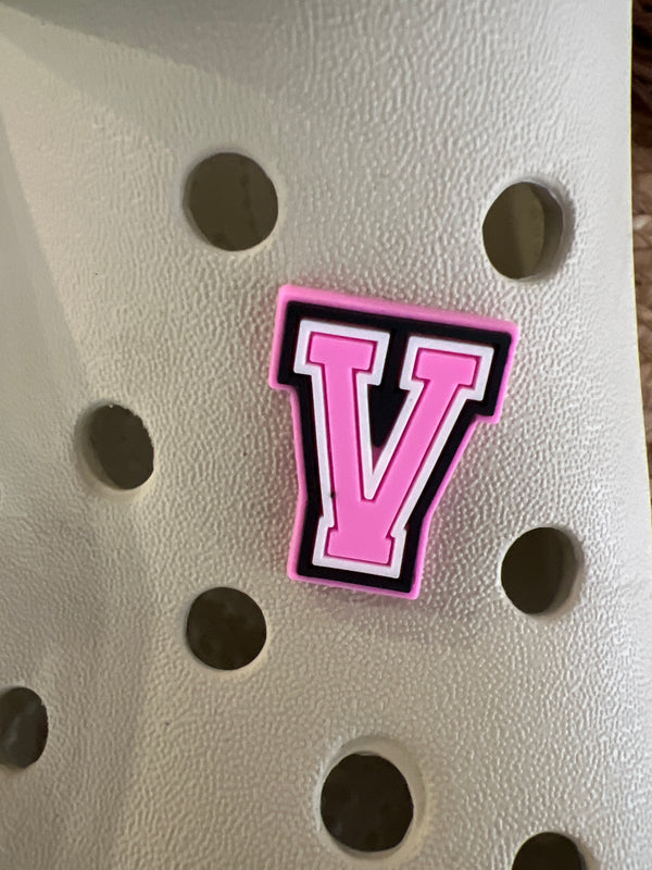 Letter/Number Croc Charms