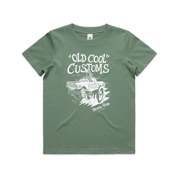 Kid’s “Old Cool Customs” AS Colour - Youth Staple Tee