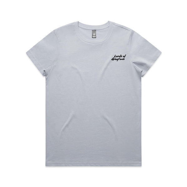Lords of Grogtown - “Fifty years of Finke” - AS Colour Women's Maple Tee - Black Logo