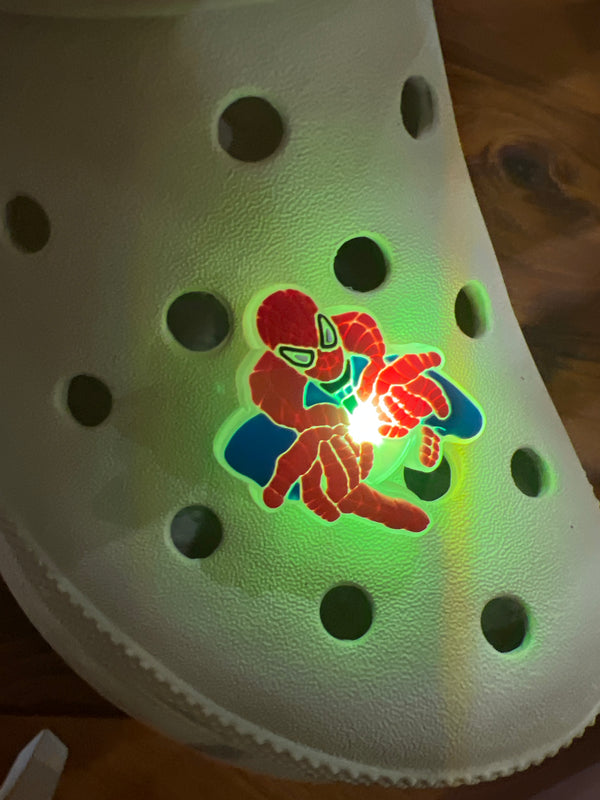 LED Croc Charms