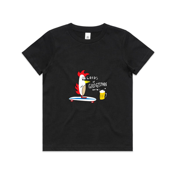 Youth - Lords of Grogtown 🍻 "Skateboard Colour" Tee
