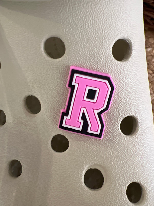 Letter/Number Croc Charms