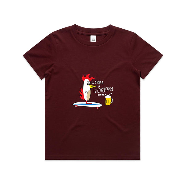 Youth - Lords of Grogtown 🍻 "Skateboard Colour" Tee