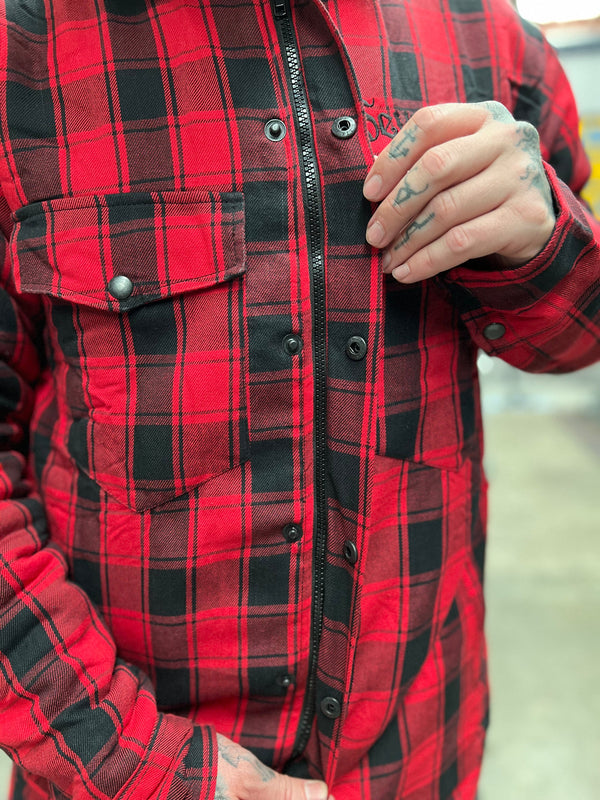 Mesh Lined Flannel