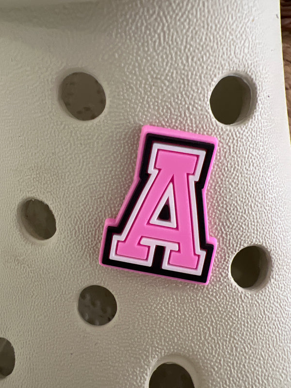 Letter/Number Croc Charms