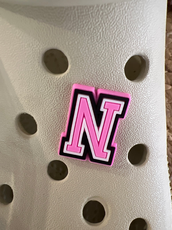 Letter/Number Croc Charms