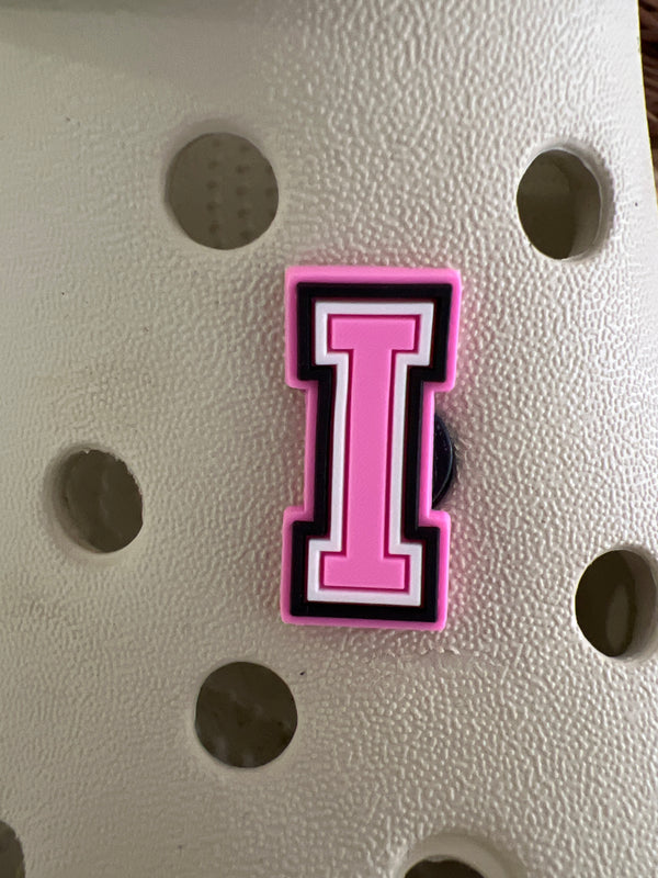 Letter/Number Croc Charms