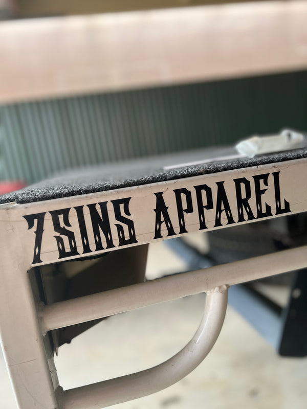 7 Sins Apparel Sticker
