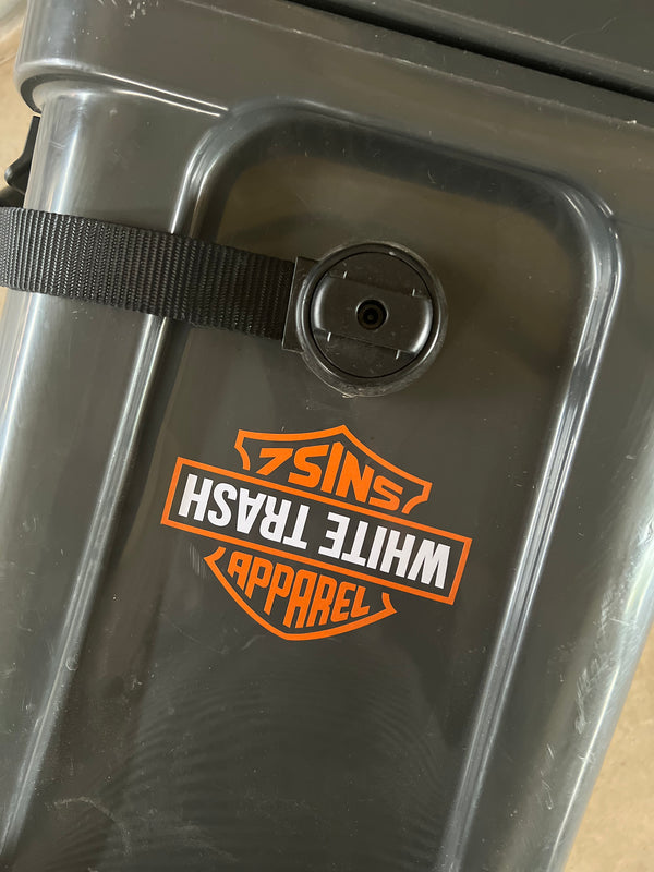 White Trash Sticker