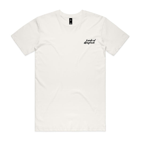 Lords of Grogtown - “Fifty years of Finke” - AS Colour Staple Tee - Black logo