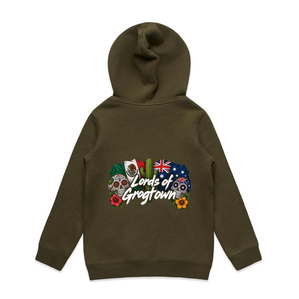 BAJA 1000 - Lords of Grogtown 🍻 Kids Hoodie