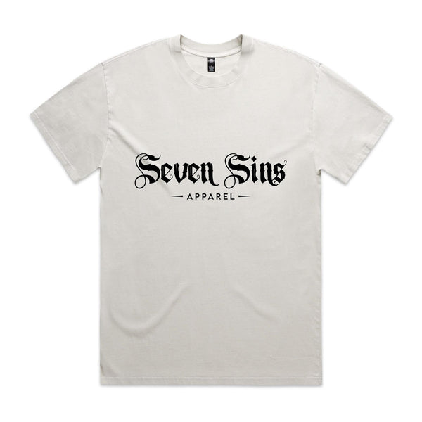 “Seven Sins” Heavy Faded Tee
