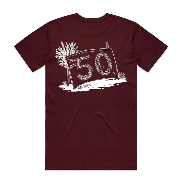 Lords of Grogtown - “Fifty years of Finke” - AS Colour Staple Tee