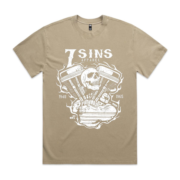 “Pan Head” Heavy Faded Tee