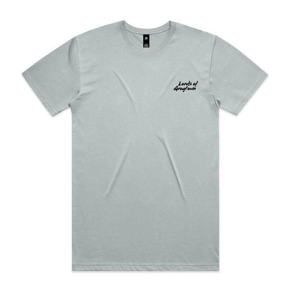 Lords of Grogtown - “Fifty years of Finke” - AS Colour Staple Tee - Black logo