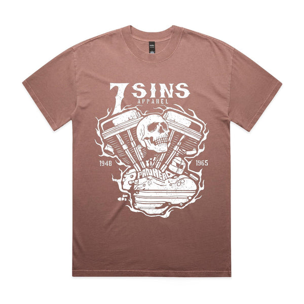 “Pan Head” Heavy Faded Tee