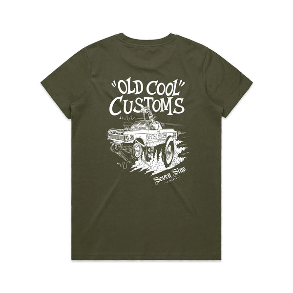 Women’s “Old Cool Customs” AS Colour Women's Maple Tee