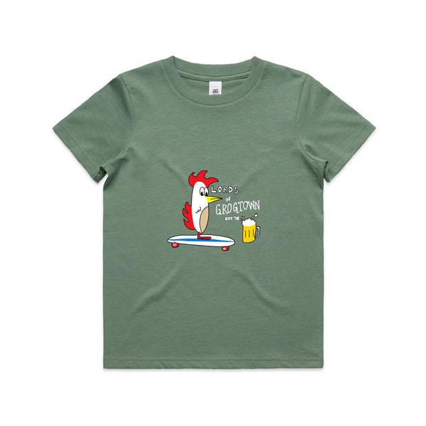 Youth - Lords of Grogtown 🍻 "Skateboard Colour" Tee