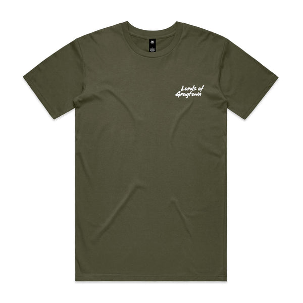 Lords of Grogtown - “Fifty years of Finke” - AS Colour Staple Tee